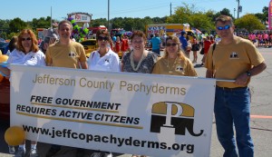 Jefferson County Pachyderms at Arnold Days Parade